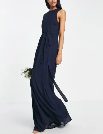 Rochie lunga TFNC London, albastru Albastru