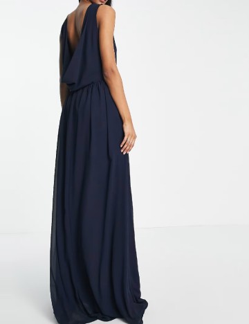 Rochie lunga TFNC London, albastru