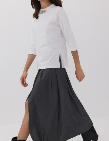 Bluza Reserved, alb