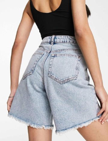 Pantaloni scurti Miss Selfridge, albastru