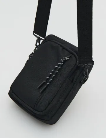 Borseta Reserved, negru Negru