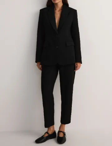 Pantaloni Reserved, negru