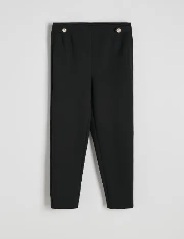 Pantaloni Reserved, negru