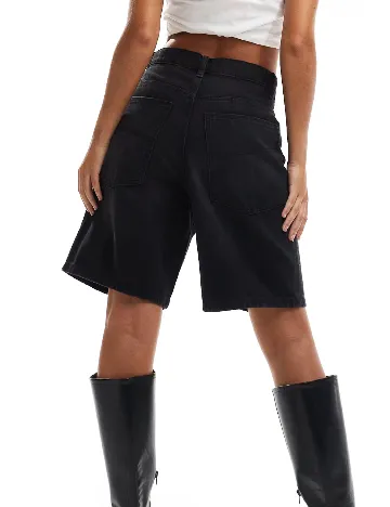 Pantaloni scurti COLLUSION, negru Negru