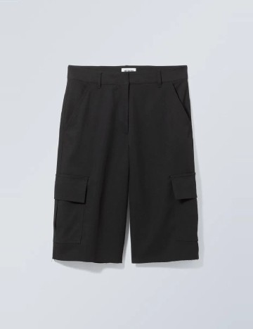 Pantaloni scurti Weekday, negru