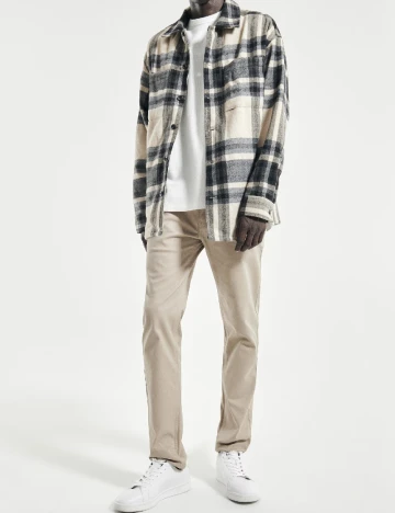 Pantaloni Reserved, bej Crem