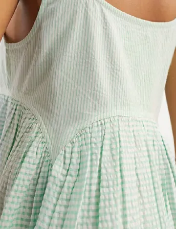Rochie scurta ASOS, turcoaz Verde