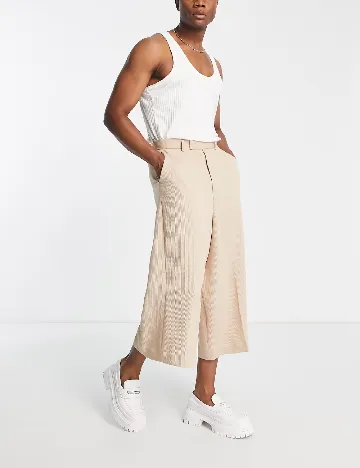 Pantaloni ASOS, crem