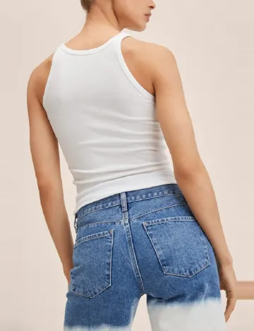 Pantaloni scurti Mango, albastru Albastru