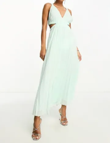Rochie lunga ASOS, turcoaz Verde