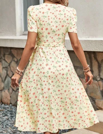 Rochie medie SHEIN, galben Galben
