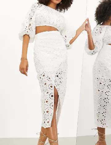 Top ASOS, alb Alb