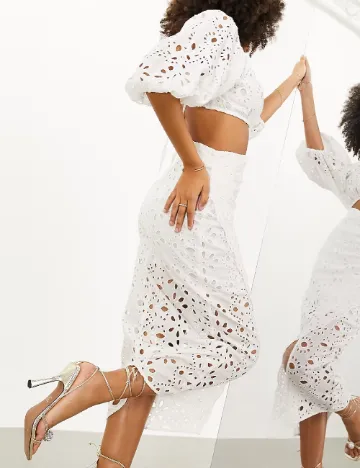 Top ASOS, alb Alb