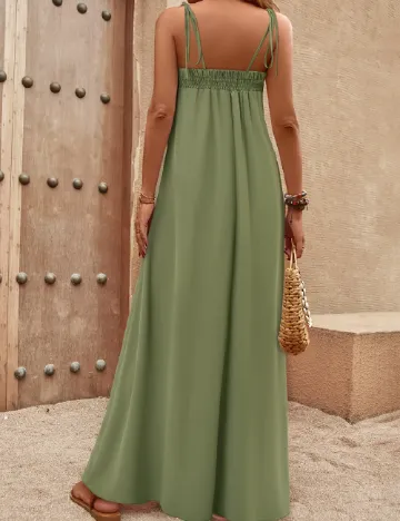 Rochie lunga SHEIN, verde