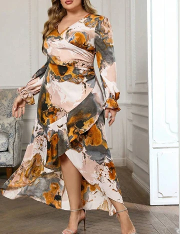 Rochie medie SHEIN CURVE, mix culori Mix culori