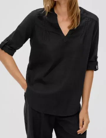 Bluza s.Oliver, negru Negru