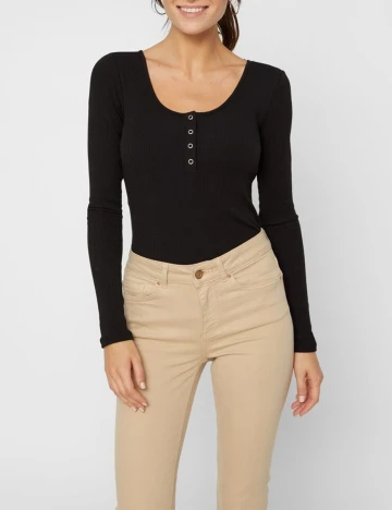 Bluza Pieces, negru