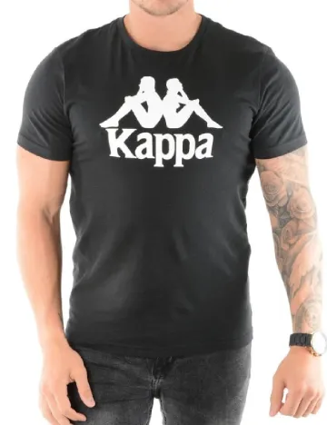 Tricou Kappa, negru Negru