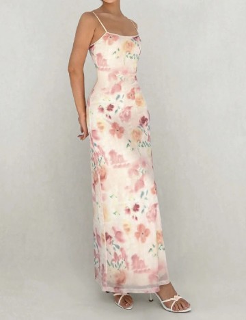 Rochie lunga SHEIN, floral print