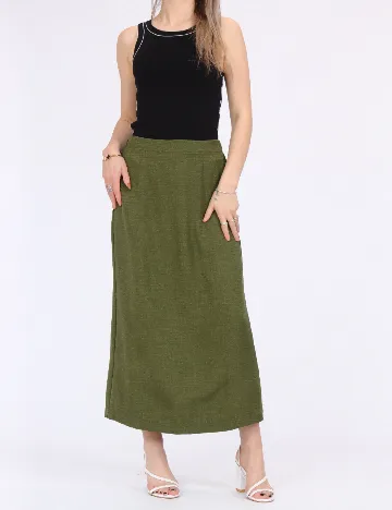 Fusta Vero Moda, verde Verde