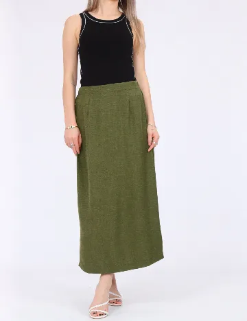 Fusta Vero Moda, verde Verde