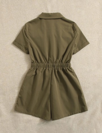 Salopeta Shein Kids, verde