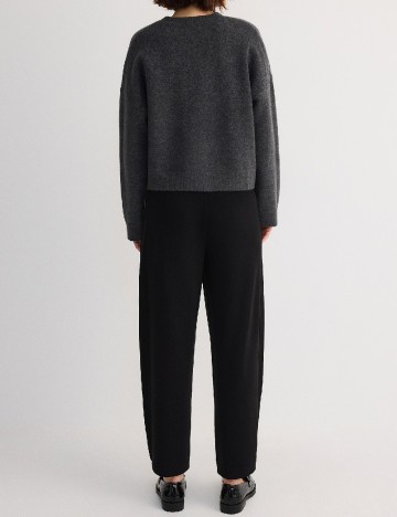 Pantaloni Reserved, negru