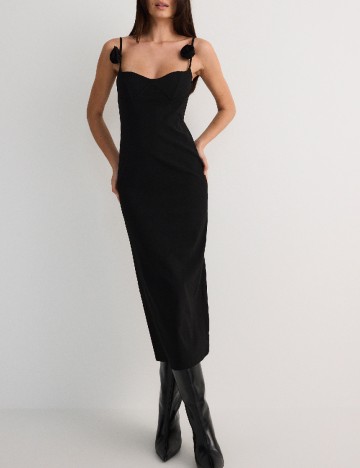 Rochie medie Reserved, negru