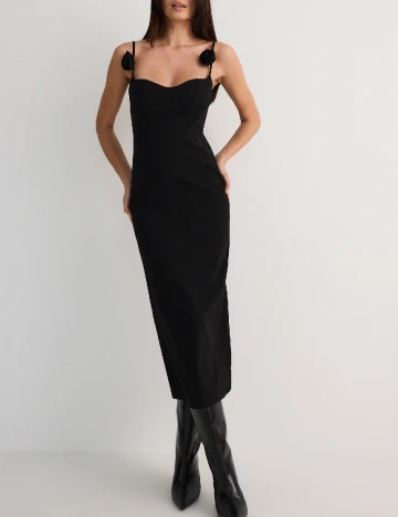 Rochie medie Reserved, negru
