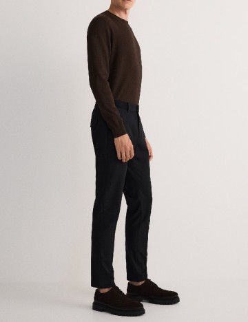 Pantaloni Reserved, negru