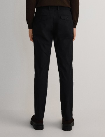 Pantaloni Reserved, negru