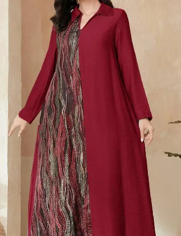 Rochie lunga SHEIN, rosu