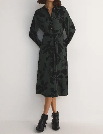 Rochie medie Reserved, verde