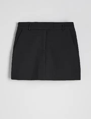 Fusta pantalon Reserved, negru Negru