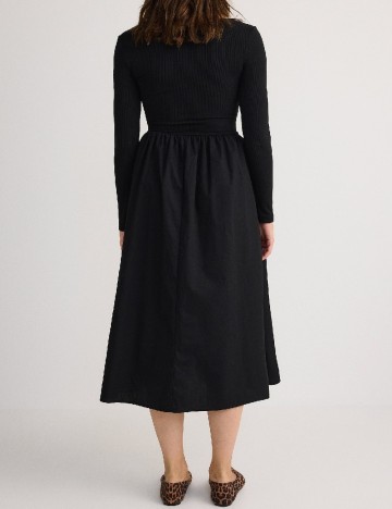 Rochie medie Reserved, negru