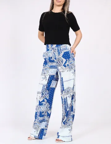 Pantaloni Vero Moda, albastru Albastru
