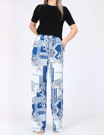 Pantaloni Vero Moda, albastru Albastru