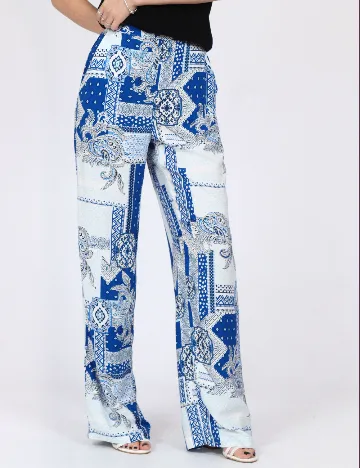 Pantaloni Vero Moda, albastru Albastru