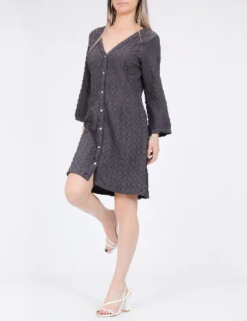 Rochie scurta Vero Moda, gri Gri