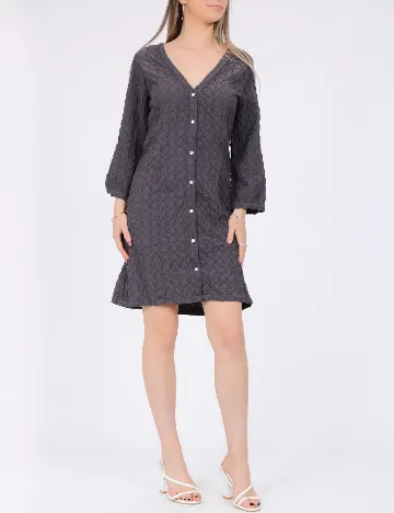 Rochie scurta Vero Moda, gri Gri