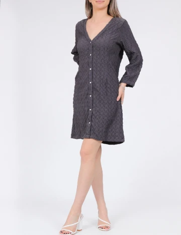 Rochie scurta Vero Moda, gri Gri