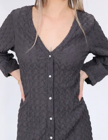 Rochie scurta Vero Moda, gri Gri