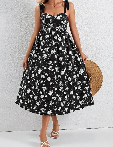 Rochie medie SHEIN, negru Negru