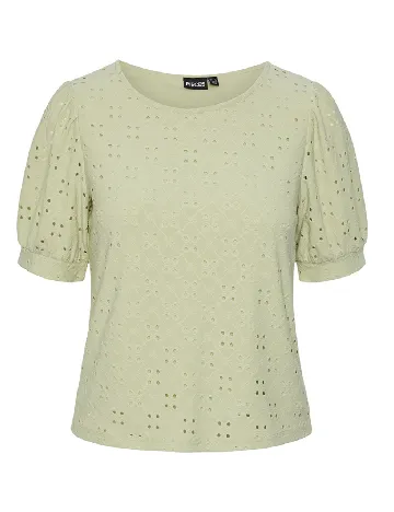Bluza Pieces, verde Verde