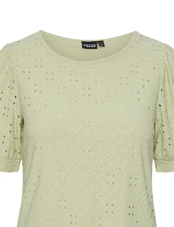 Bluza Pieces, verde Verde
