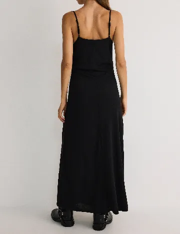 Rochie lunga Reserved, negru Negru