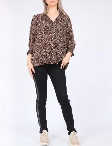 Camasa Pieces, animal print