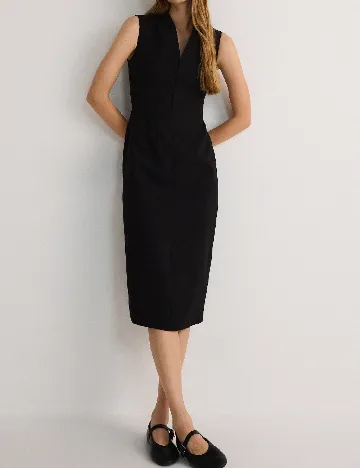 Rochie medie Reserved, negru