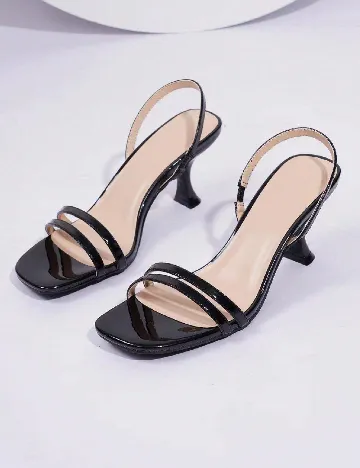 Sandale SHEIN, negru Negru
