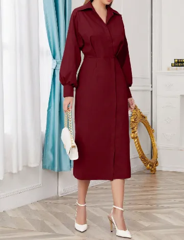 Rochie medie SHEIN, visiniu Rosu